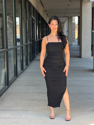 Sandra midi Pearl dress