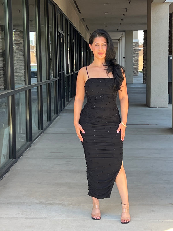 Sandra midi Pearl dress