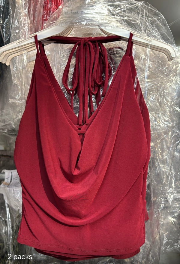 Penny halter crop top