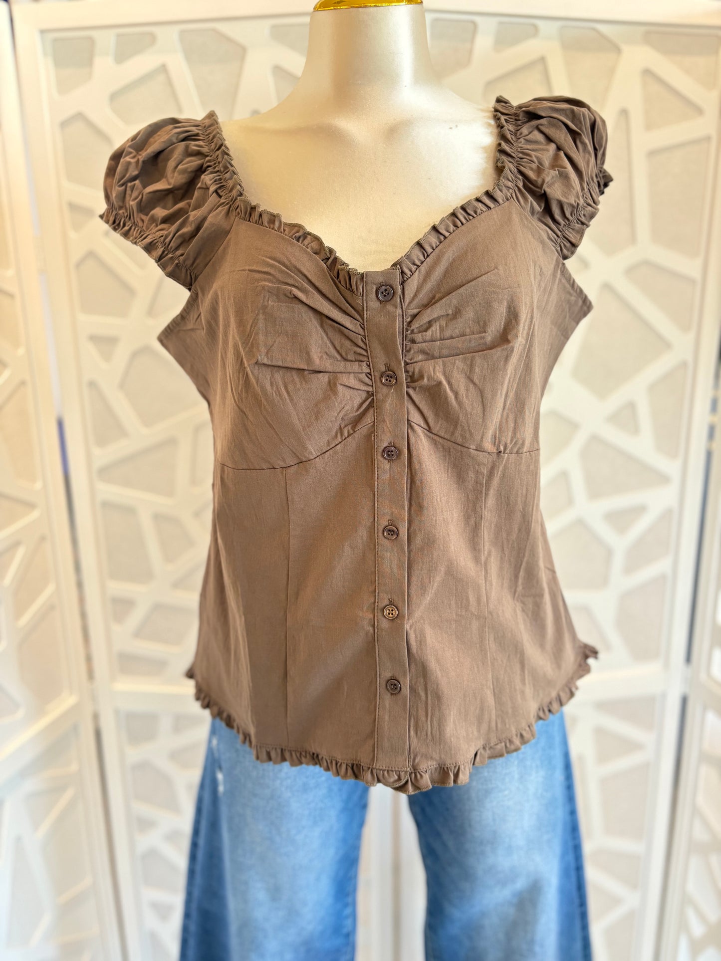 Ruffle top PLUS SIZE