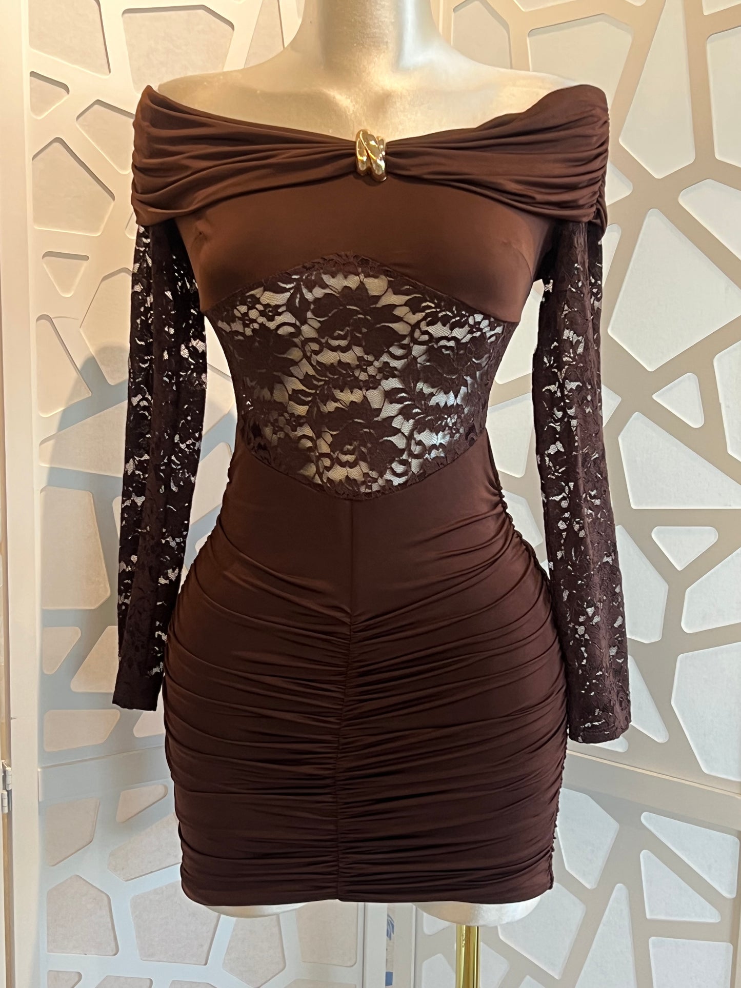 LACE MINI DRESS