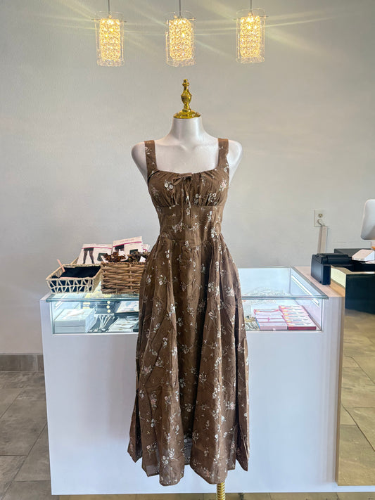 CORSET MAXI DRESS