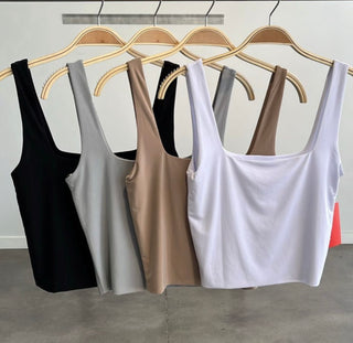 AUDREY BASIC CROP TOP