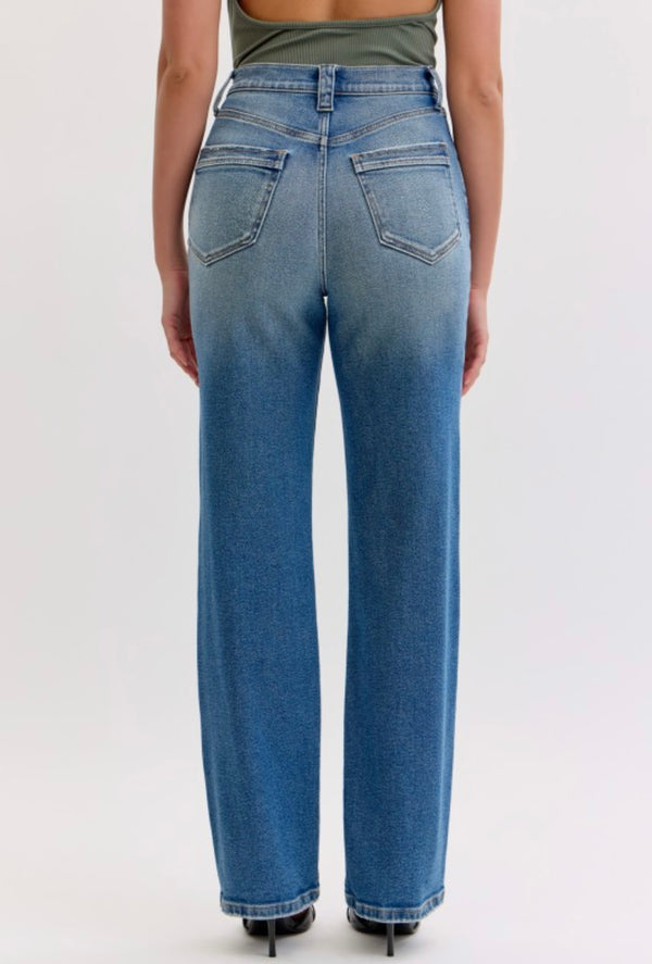 Super High Rise Dad Jean