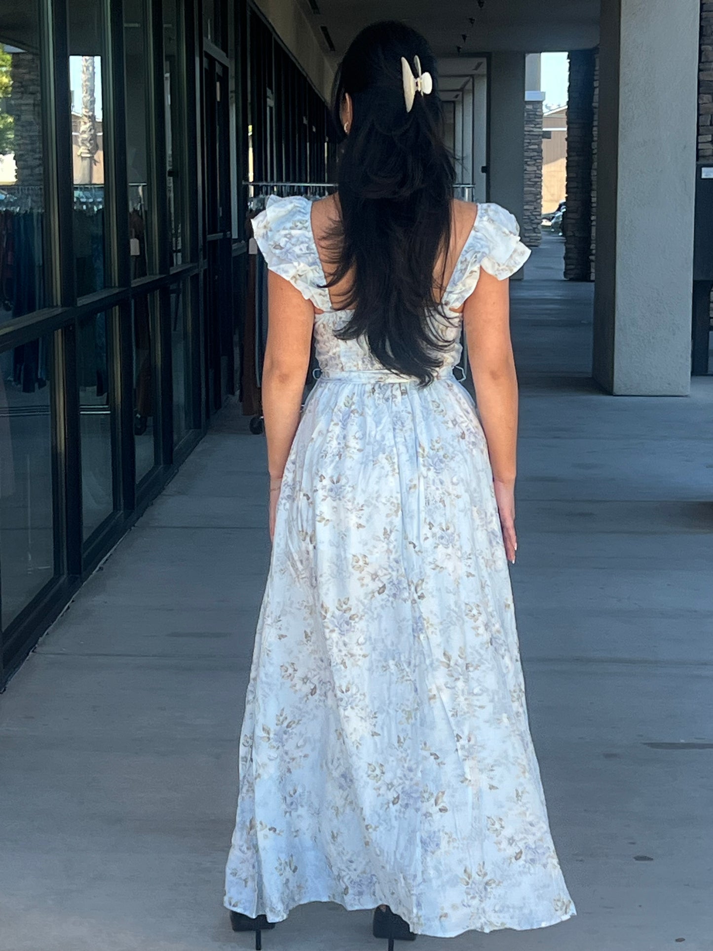 Floral maxi dress