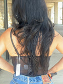 Sparkle lace top