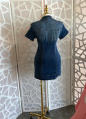 SONAR DENIM BUTTON UP DRESS