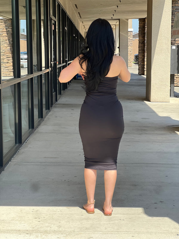 Tube midi dress