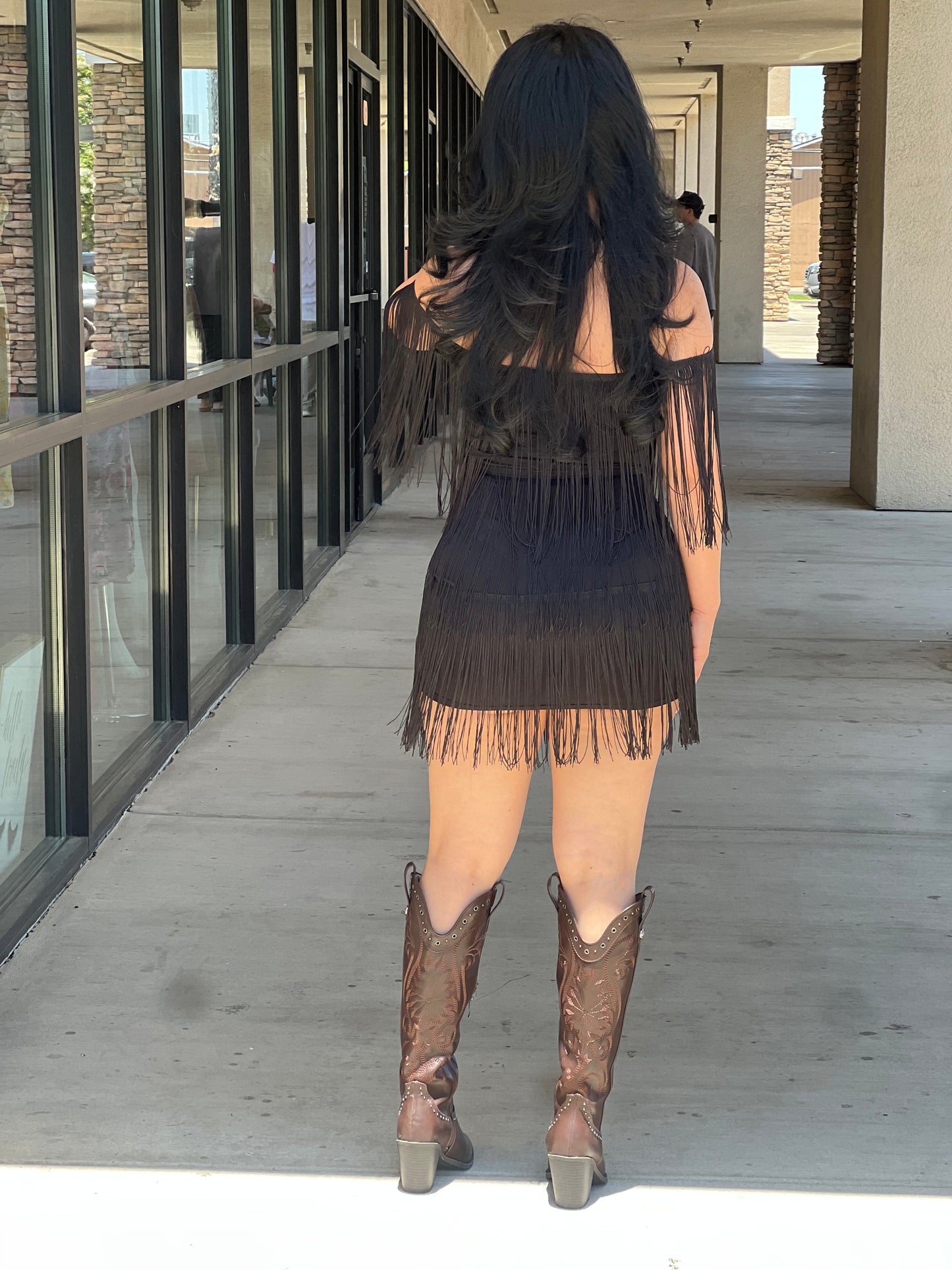 Bailame fringe dress