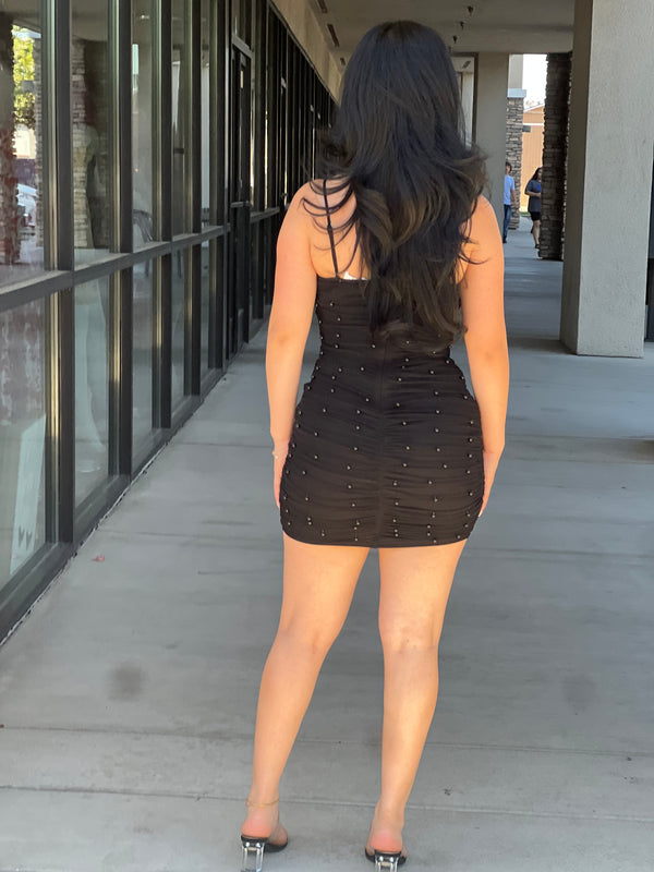 SANDRA PEARL MINI DRESS