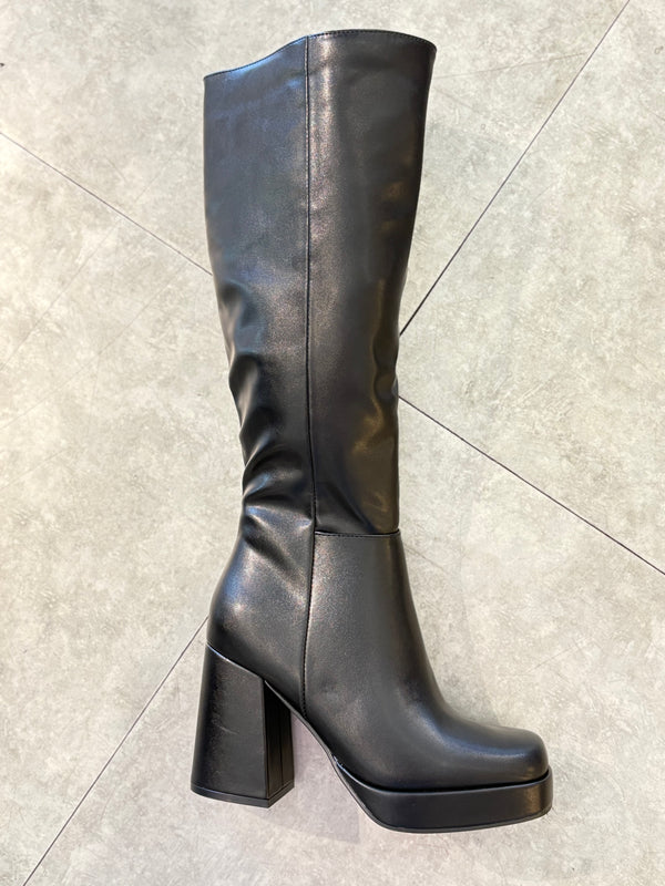 pu leather boots