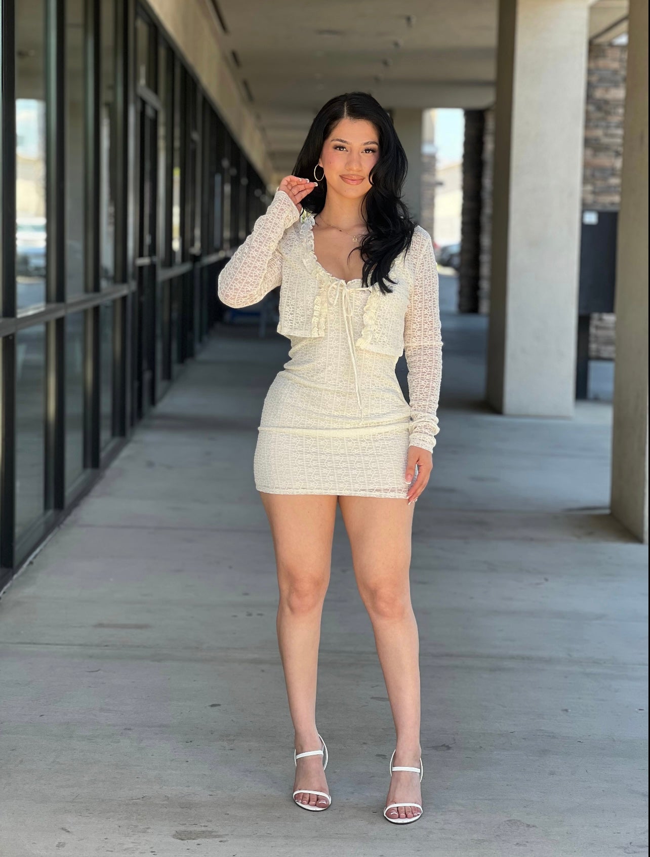 MIA two piece cardigan set