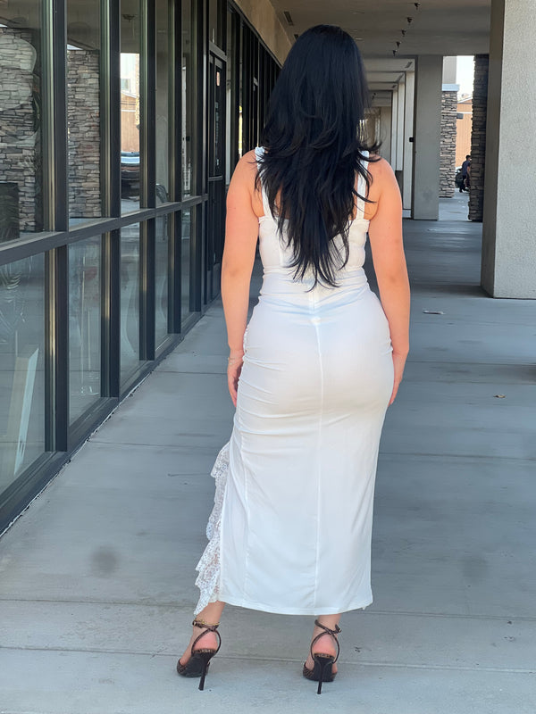 JANIE HIGH SLIT DRESS