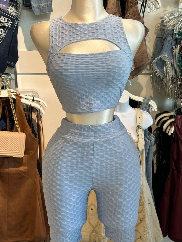 Biker crop set