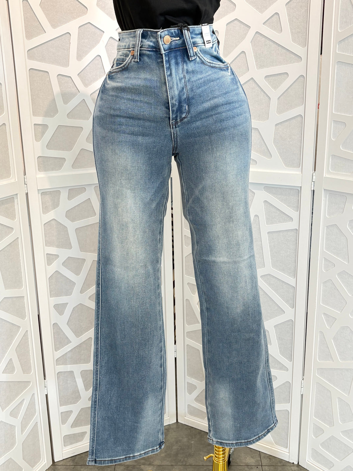MED BLUE HIGH WAIST