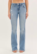 Mid Rise Western Bootcut
