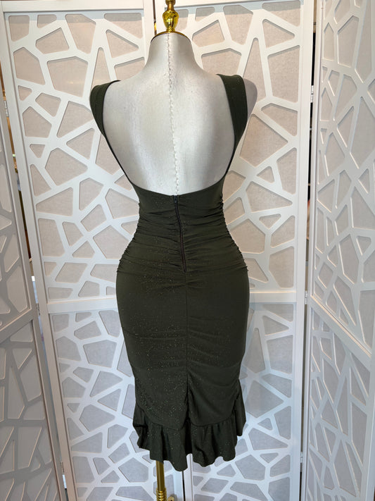 Shimmer midi dress