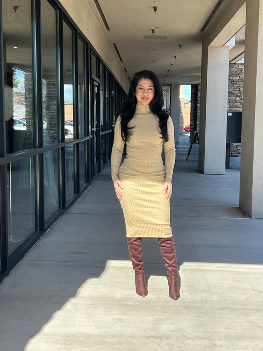 HEATHER LONG SLEEVE DRESS