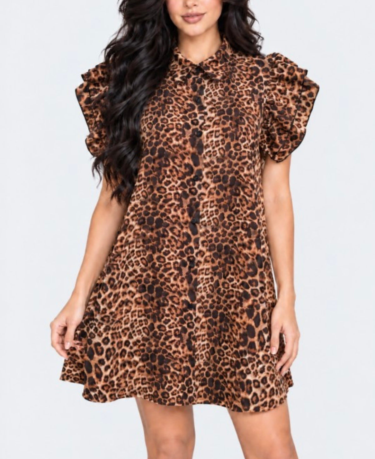Animal print dress