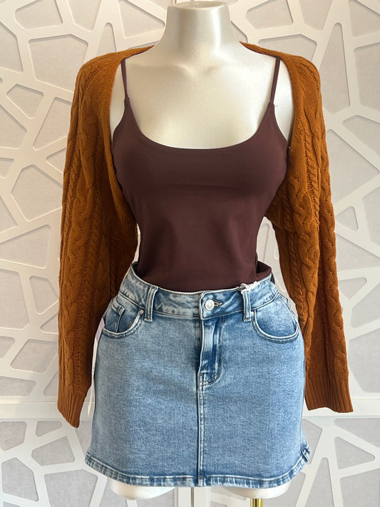 Long sleeve bolero