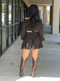 Romantic Off Shoulder Top And Gathered Skirt Set