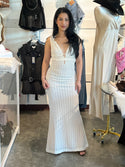 BRUNCH CROCHET MAXI DRESS