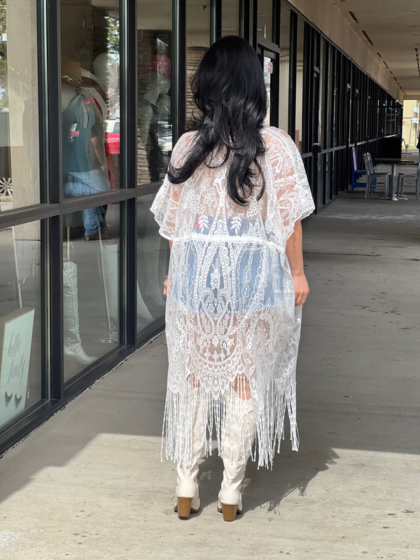 LACE KIMONO