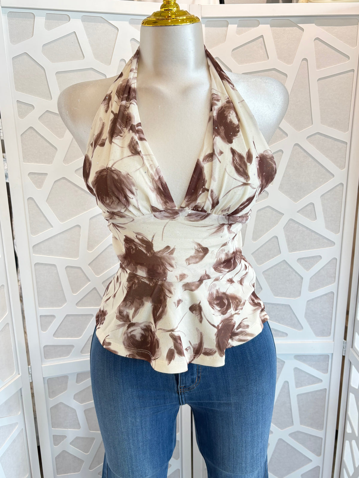 Taylor halter top