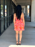 JANIE MINI HALTER DRESS