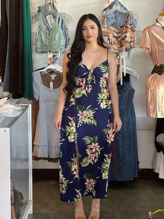 Maxi floral dress