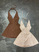 ALICE SUEDE MINI DRESS
