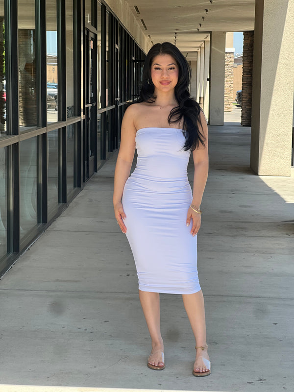Tube midi dress