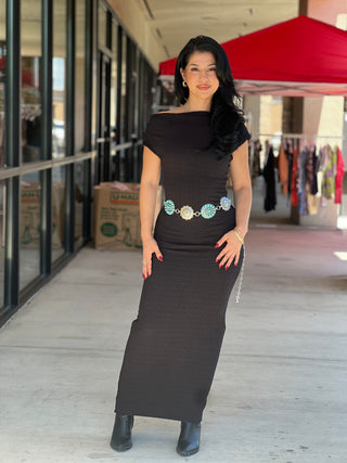 Not like us maxi dress