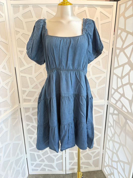 Denim dress PLUS SIZE