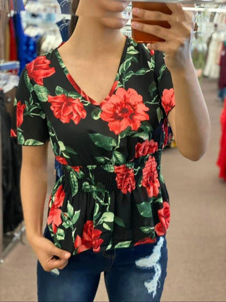 Lulú floral blouse