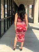 Petal whispers mesh dress