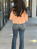 CANT STOP OFF SHOULDER TOP