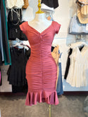 GALIA MIDI DRESS