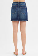 MID RISE FIT MINI SKIRTS
