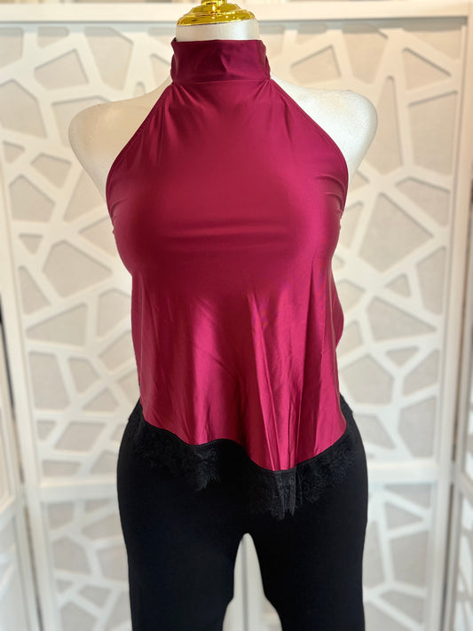 LOREN HALTER TOP