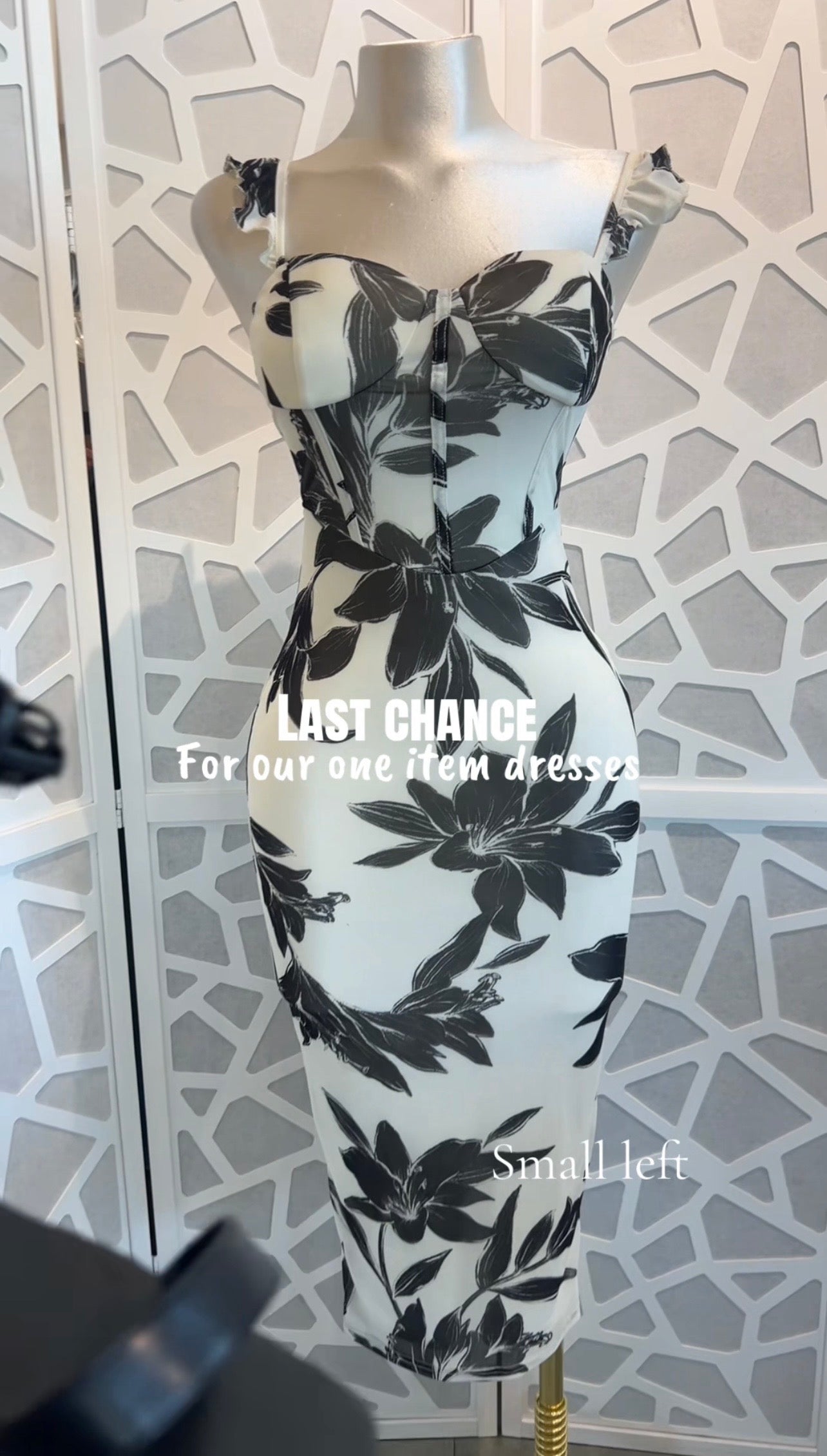 OPEN BACK SELF ADJUSTABLE DETAIL MIDI DRESS