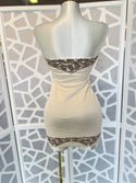 LAREDO Embroidered Suede Mini Dress PREORDER