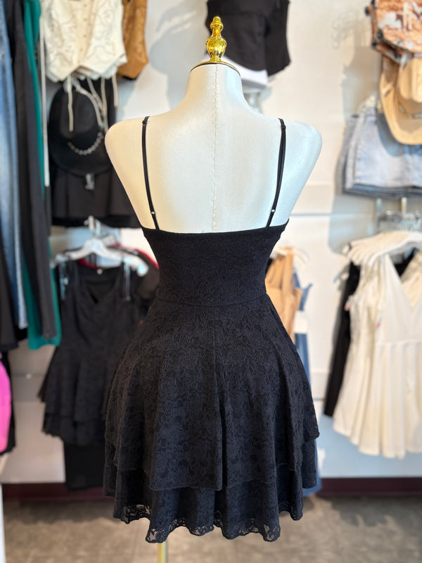 SARAHI CORSET STYLE LACE DRESS