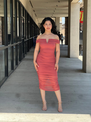 MIRAME MIDI DRESS