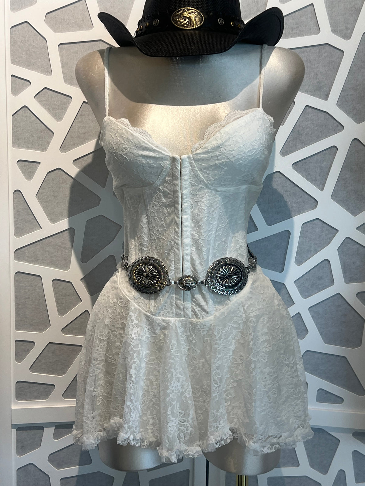 LACE MINI DRESS