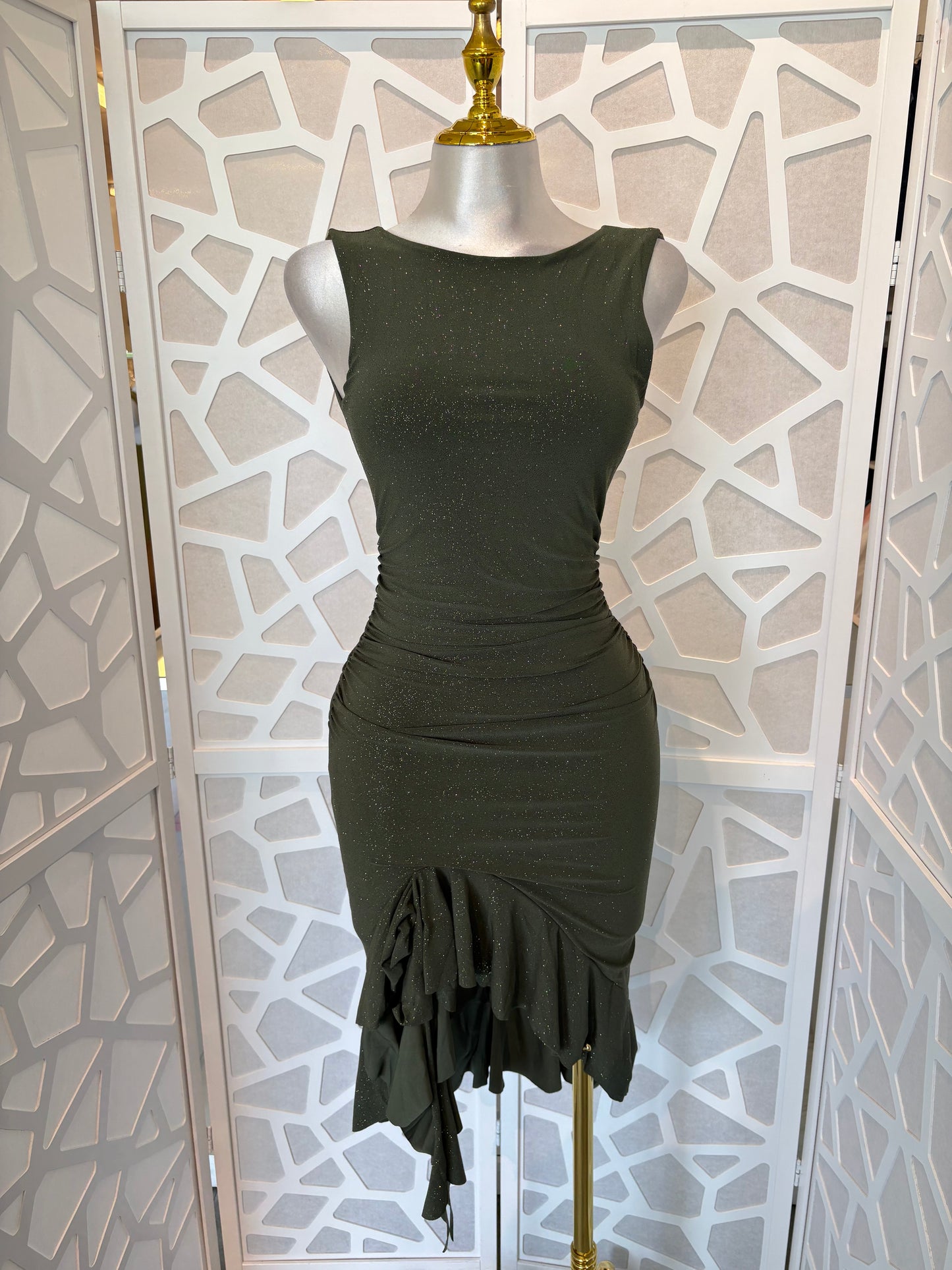 Shimmer midi dress