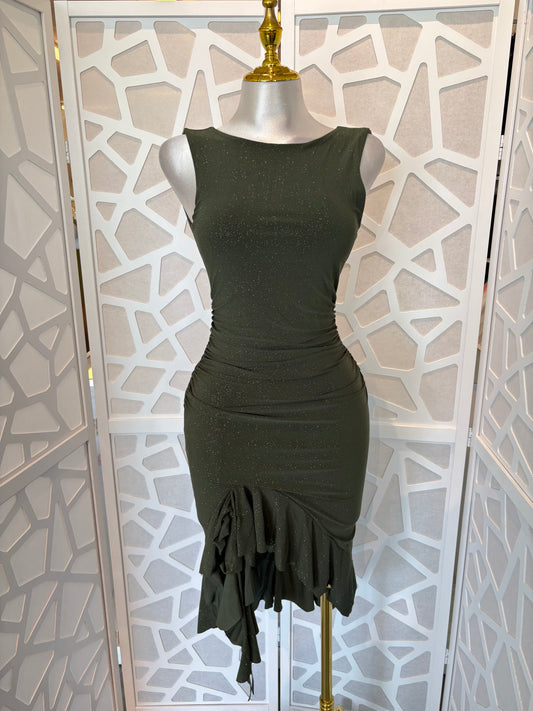 Shimmer midi dress
