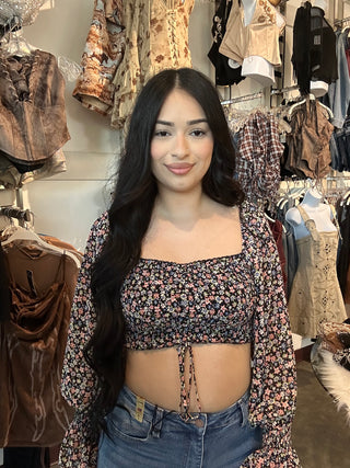 ANA CROP LONG SLEEVE TOP