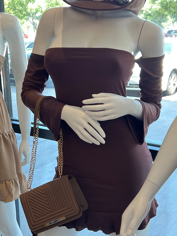 LAURA LONG SLEEVE DRESS