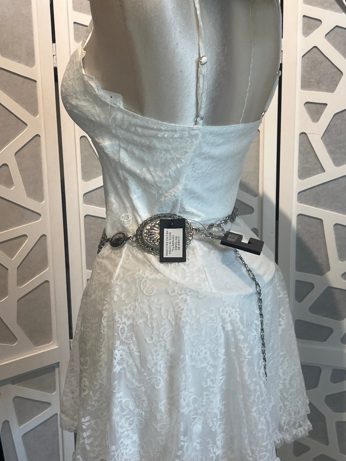 LACE MINI DRESS